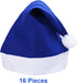 URATOT 16 Pack Christmas Non-Woven Santa Hats for Christmas Costumes Decoration