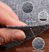 Newest Non Slip Area Gripper Rug Felt Pad, Ultra Strong Anti-Slip, Thin Profile 0.06in Thick, Keep Your Rugs in Place (2 x 4 ft)- Gray