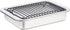 Nordic Ware 3 Piece Naturals Compact Grill and Bake Set, Silver