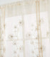 Molaxhome Roman Curtain Window Shades Sheers 46x63inch Rod Pocket, Embroidery Balloon Curtains Drapes 1 Panels for Kitchen Room (46x63inch, Flower)