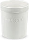PriorityChef Kitchen Utensil Holder for Countertop, Heavy Ceramic Utensils Caddy, Large Spatula Organizer Utensil Crock, Ivory