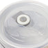 Silver Buffalo Peanuts Snoopy and Woodstock Ceramic Soup Mug with Vented Plastic Lid, 24 Ounces