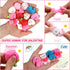 VOMAOK 28 Pack Valentine Squishy Toys with Valentines Day Cards for Kids Valentine Party Favors Valentine School Classroom Exchange Gift