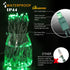 50ft 100 Count Green LED Christmas Lights Outdoor Indoor, Commercial Grade Green Wire, 5mm Wide Angle St. Patrick's Day Light Halloween Mini String Lights Outdoor Waterproof for Tree, Garland, UL