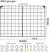 MOOACE Wall Grid Panel 2 Pack, Black Wire Photos Display Grid Panels, Memo Board DIY Decor Hanging Organizer for Home, Office, 16.34" x 23.82"