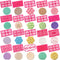 WUWEOT 20 Pack Cake Fondant Embossing Mould, 4.9In Different Patterns Home Kitchen Accessories for Cookie Cutter, Biscuit Molds, Cake Baking, DIY Cooking, Sugarcraft and Fondant CupCake Decoration