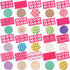WUWEOT 20 Pack Cake Fondant Embossing Mould, 4.9In Different Patterns Home Kitchen Accessories for Cookie Cutter, Biscuit Molds, Cake Baking, DIY Cooking, Sugarcraft and Fondant CupCake Decoration