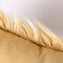 Phantoscope Pack of 2 Faux Fur Throw Pillow Covers Cushion Covers Luxury Soft Decorative Pillowcase Fuzzy Pillow Covers for Bed/ Couch,Ginger 18 x 18 Inches