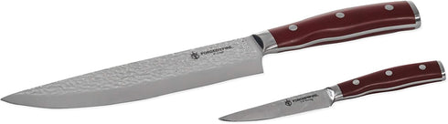 HISTORY - Forged in Fire - Stainless Steel Knives (2 Piece - Stainless Steel Chef and Paring Knife)