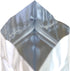 QQ Studio 100 Shiny Colored Aluminum Mylar Foil Clear Window Reclosable QuickQlick Stand-Up Bags (4.25" x 6.25", Silver)