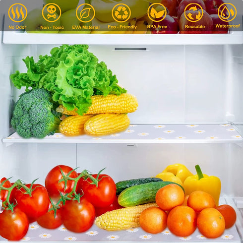 Cabinet Liners Non Slip Clear Kitchen Drawer Shelf Liner 12 Inch X 20 FT Non Adhesive Waterproof Mat for Fridge, Dresser, Wire Shelf, Toolbox , Cupboard, Pantry, Storage and Desk