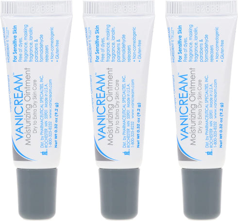 Vanicream Ointment 0.32 oz (Pack of 3)
