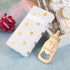 12 Pack Bottle Opener Baby Shower Favor For Guest,Cute Bottle Opener with Baby Footprints Neutral Baby Shower Decoration Supplies for Boy or Girl with Individual Packaging (Gold, 12)