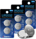 CT-ENERGY 8 Pack Lir2032 Rechargeable Coin Batteries 3.6V Rechargeable 2032 Lithium-ion Button Battery Replace 3V CR2032 Battery