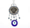 Turkish Blue Evil Eye Beads Ornament Amulet Delicate Blue Glass Pendant Home Lucky Protection Wall Hanging Decor - C