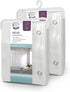 Zenna Home 8-Gauge PEVA, Clear, 2-Pack Heavyweight Shower Liner