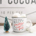 Sweet Water Decor Christmas Coffee Mug | Rustic 16oz Ceramic Campfire Style Coffee Cup Microwave & Dishwasher Safe | Festive Seasonal Holiday Mug for Women (It's the Most Wonderful Time of the Year)