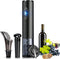 Electric Wine Opener , Automatic Corkscrew set contains Foil Cutter, Vacuum Stopper and Wine Aerator Pourer for Dating, Party and Wine lover (3 Piece Gift Set)