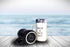 Have a Nice Day Travel Mug Funny Novelty Ceramic Coffee Cup with Plastic Stainless Color lid with Middle Finger on the Bottom Unique Funny Gift Idea 14 oz Black Funny Mugs makes Funny Gifts Fun