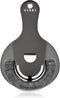 Viski Hawthorne Professional Metal Stainless Steel Cocktail Strainer for Kitchen with Handle | Home bar Tool, Set of 1, Gunmetal Black