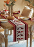 Valentine's Day Cotton Linen Table Runner Red Buffalos Check Plaid Dresser Scarves, Gnomes and Love Heart Table Runners for Farmhouse Kitchen Dinning Table Decor