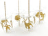 Gold Safari Party Disposable Cups (12 Set) Jungle Birthday or Baby Shower