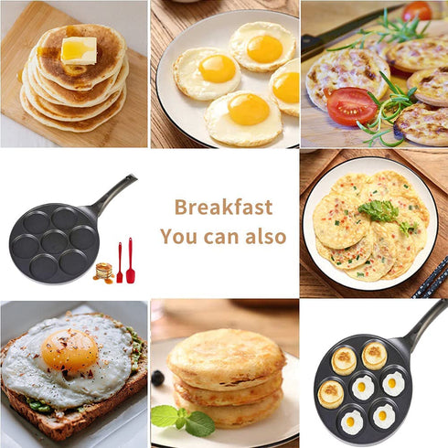 Mini Pancake Maker for Kids,Sarten Mini Pancakes Griddle Round Pancake Pan for Pancakes Nonstick Pancake Griddle Pan