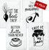 Funny Kitchen Towels - Housewarming Gifts New Home, Funny Housewarming Gifts, Kitchen Towel Sets, Housewarming Gifts (Funny Towel Set 2)