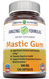 Amazing Formulas Mastic Gum 1000 mg Per Serving 120 Capsules -(Non GMO,Gluten Free)- Supports Gastrointestinal Health, Digestive Function, Immune Function and Oral Health