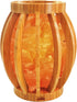Himalayan Glow 1348 Bamboo Basket Crystal Pink Chunks, Nightlight,Salt Lamp Bulb,(ETL Certified) Dimmer Switch,Ideal Gift and Home Decor | 5-7 LBS, Pack of 1