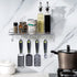 Shower Caddy, Goowin Shower Organizer, Large Size Shower Shelf, Stainless Steel Rustproof Shower Rack, Adhesive Shower Caddy with 6 Hooks, 2-in-1 Kitchen Shower Shelves (Polish Sliver)