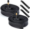 2 Pack 700C Road Bike Tubes 700x25C/28C/30C/32C AV48mm Long Valve 700C Tubes Compatible with 700 x 25C 700 x 26C 700x27C 700 x 28C 700x29C 700 x 30C 700x31C 700 x 32C Bike Tire Tubes