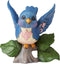 Enesco Jim Shore Heartwood Creek Mini Bluebird Figurine, 3.5", Multicolor