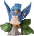 Enesco Jim Shore Heartwood Creek Mini Bluebird Figurine, 3.5", Multicolor
