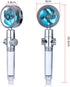 HERLLY High Pressure Shower Head with Handheld,Angle-adjustable Showerhead with Turbofan,Hydro Jet Shower Head with Shower Bracket Holder and Filter,for Detachable and One-click Pause Button Function
