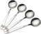 Callyne 12 Piece Round Soup Spoons, Stainless Steel Bouillon Spoon
