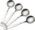 Callyne 12 Piece Round Soup Spoons, Stainless Steel Bouillon Spoon