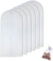 Garment Bags Covers Clear 24'' x 40'' Hanging Clothing Storage Bags and 6 Cedar Balls for Suit Jacket Shirt Sweater