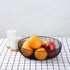 Metal Wire Countertop Fruit Storage Basket Stand for Living Room, Kitchen, Pantry, Office?11 inch(black-hemisphere)