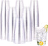 12 OZ Clear Plastic Cups , 100 Pack Heavy-duty Party Glasses, Disposable Plastic Cups for Wedding, Halloween,Thanksgiving Day, Christmas Party Cocktails Tumblers
