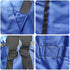 2 Pack Extra Large Laundry Bag Backpack 27?x34? Sturdy and tear resistant Heavy Duty backpack with drawstring closure and Shoulder Strap laundry bags for College Dorm Camp fold travel (Black&Blue)