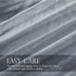 Dreaming Casa Gradient Ombre Sheer Curtains Draperies Window Treatment Voile for Living Room Kid s Room Grommet Grey 2 Panels 63 inches Long, 52" W x 63" L