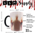 Authentic Zombie Mug - Fear the Dead/Walking Dead Inspired 11oz Grade A Quality Ceramic Heat Sensitive Color Changing Mug/Cup by CSM Supply - Foam Box Included