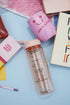 ban.do Insulated Water Bottle with Straw, BPA-Free Water Bottle Holds 24 Ounces with Motivational Markers for Daily Drinking, Drinking Enough Water?