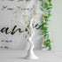 Sziqiqi White Artificial Tree for Tree Centerpiece for Weddings Christmas Birthday Party Home Indoor Outdoor Decoration 23 inches