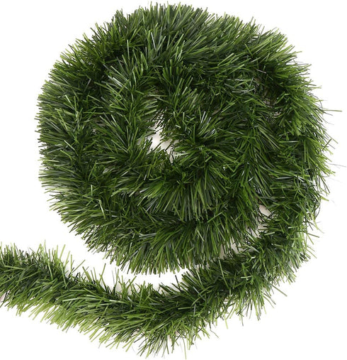 CCINEE 33 Feet Christmas Garland Artificial Vine Soft Greenery Garland Decoration for Christmas Decor Holiday Wedding Decoration