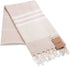 Realgrandbazaar Luna Turkish Towels Beach Towels %100 Cotton - Pre Washed Sand Free Quick Dry Soft 39x71 Bath Turkish Towel Beach Towel for Adults Oversized Clearance Goqan by realgrandbazaar (Beige)