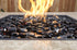 Bond Manufacturing 67986 10lb LavaGlass Round Fire Pit Dispersion Glass, ø 0.66-0.74 in, Amber Sunset