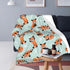 Kadiman Red Panda Bears Flannel Fleece Throw Blanket for Kids Lightweight Cozy Plush Bed Blanket for Bedroom Living Rooms Sofa Couch 50InchX40Inch