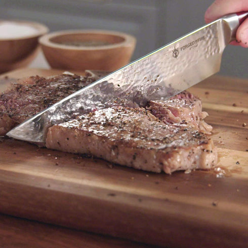 HISTORY - Forged in Fire - Stainless Steel Knives (2 Piece - Stainless Steel Chef and Paring Knife)